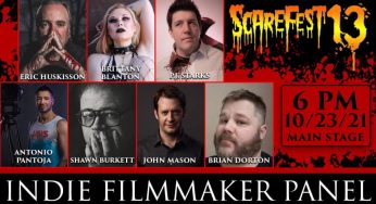 Indie Filmmaker Panel at The Scarefest: Saturday at 6PM