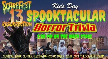 Kids Day SPOOKTACULAR Horror Trivia: Sunday at 2:30