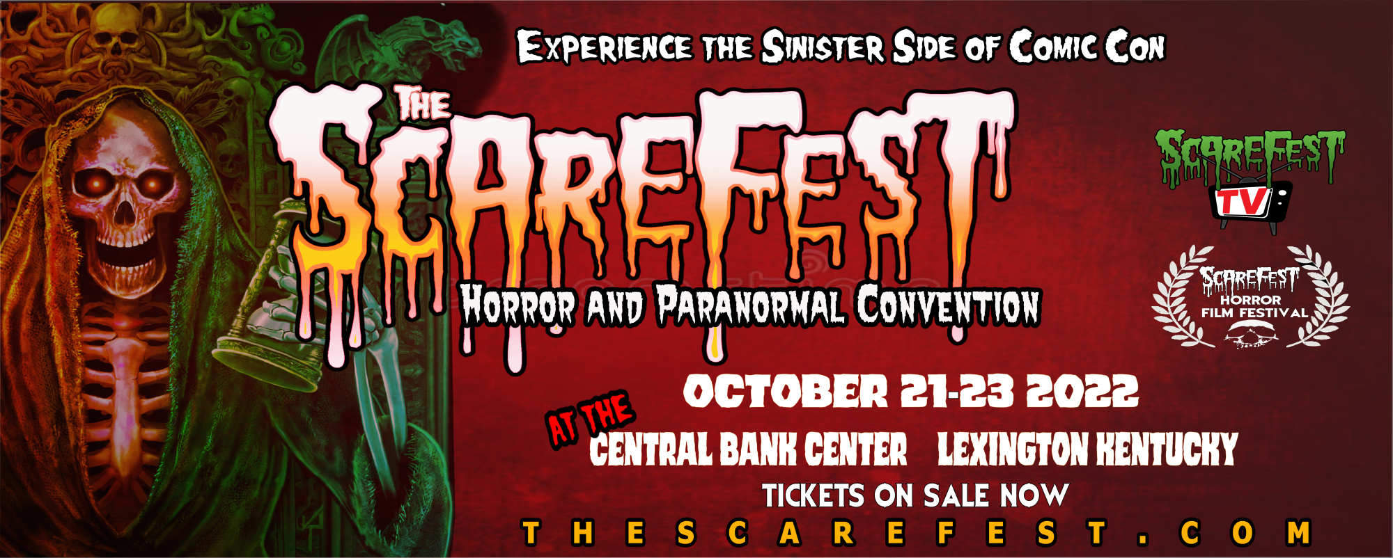 Grant Cramer ScareFest Horror & Paranormal Convention